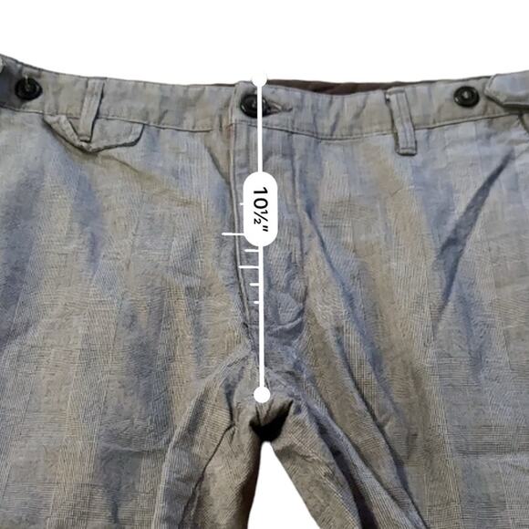 Zara Man Black & White "Gray" Houndstooth Mid Rise Straight Leg Dress Pants 32 - Picture 9 of 10